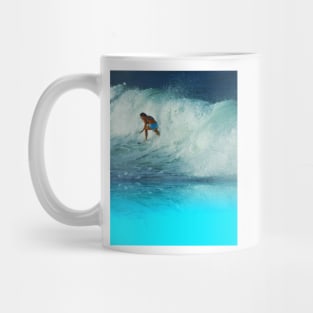Surfing Girl Mug